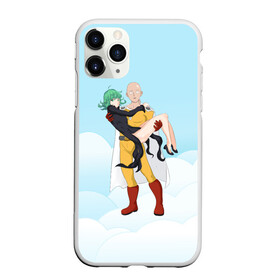 Чехол для iPhone 11 Pro матовый с принтом Сайтама One Punch Man , Силикон |  | anime | one punch man | аниме | анимэ | бэнг | ван панч мэн | ванпанчмен | генос | кинг | сайтама | соник | супер герой | торнадо | уан панч мен