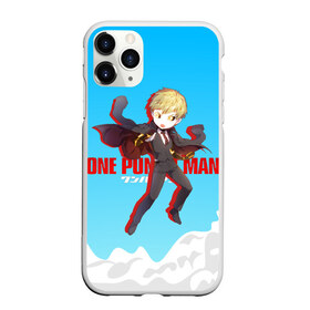 Чехол для iPhone 11 Pro Max матовый с принтом Гелиос One Punch Man , Силикон |  | anime | one punch man | аниме | анимэ | бэнг | ван панч мэн | ванпанчмен | генос | кинг | сайтама | соник | супер герой | торнадо | уан панч мен