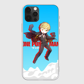 Чехол для iPhone 12 Pro Max с принтом Гелиос One Punch Man , Силикон |  | anime | one punch man | аниме | анимэ | бэнг | ван панч мэн | ванпанчмен | генос | кинг | сайтама | соник | супер герой | торнадо | уан панч мен