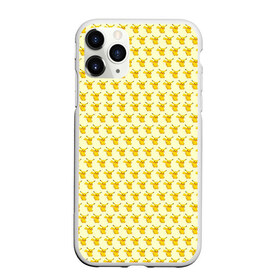 Чехол для iPhone 11 Pro матовый с принтом Пикачу , Силикон |  | pikachu | pokemon | аниме | монстр | пикачу | покемон
