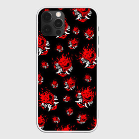 Чехол для iPhone 12 Pro Max с принтом SAMURAI 2077 PATTERN , Силикон |  | Тематика изображения на принте: 2019 | cd project red | cyberpunk 2077 | cyberpunk fashion | hacker | keanu reeves | maelstrom | militech | night city | quadra | samurai | samurai cyberpunk 2077 | sci fi | trauma team | v | ви | киану ривз | киберпанк 2077 | логотип | роб