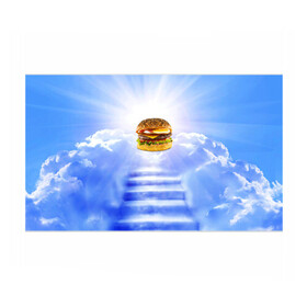 Бумага для упаковки 3D с принтом Райский бургер , пластик и полированная сталь | круглая форма, металлическое крепление в виде кольца | Тематика изображения на принте: food | hamburger | hot dog | ангел | блики | булка | булочка | бургер | бутерброд | вкусняшки | гамбургер | еда | котлета | лестница | лучи | небесный | небо | обжора | облака | пейзаж | природа | рай | сендвич