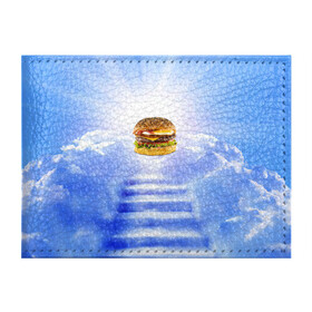Обложка для студенческого билета с принтом Райский бургер , натуральная кожа | Размер: 11*8 см; Печать на всей внешней стороне | food | hamburger | hot dog | ангел | блики | булка | булочка | бургер | бутерброд | вкусняшки | гамбургер | еда | котлета | лестница | лучи | небесный | небо | обжора | облака | пейзаж | природа | рай | сендвич