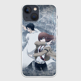 Чехол для iPhone 13 mini с принтом Врата Штейна ,  |  | christina | hououin kyouma | kurisu makise | rintaro okabe | science adventure | steins gate | аниме | врата штейна | игра | кристина | курису макисэ | окарин | ринтаро окабе