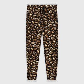 Женские брюки 3D с принтом Кофе в Зёрнах , полиэстер 100% | прямой крой, два кармана без застежек по бокам, с мягкой трикотажной резинкой на поясе и по низу штанин. В поясе для дополнительного комфорта — широкие завязки | americano | coffee | espresso | latte | nescafe | американо | бариста | бармен | капучино | кофе | кофевар | кофейные зерна | кофейня | кружка кофе | латте | макиато | моккачино | мокко | нескафе | чай | чашка кофе | шоколад