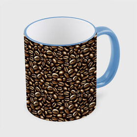 Кружка с принтом Кофе в Зёрнах , керамика | ёмкость 330 мл | americano | coffee | espresso | latte | nescafe | американо | бариста | бармен | капучино | кофе | кофевар | кофейные зерна | кофейня | кружка кофе | латте | макиато | моккачино | мокко | нескафе | чай | чашка кофе | шоколад