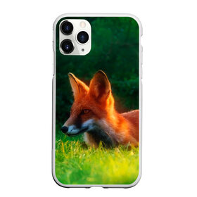 Чехол для iPhone 11 Pro Max матовый с принтом Рыжая лиса , Силикон |  | fox | foxy | животное | звери | лиса | лисенок | лисичка | милая | рыжая | фокс