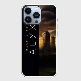 Чехол для iPhone 13 Pro с принтом Half Life Alyx ,  |  | half life | half life alyx | аликс | апокалипсис | город | игра | игроман | компьютерная | подарок | пост апокалипсис | халф лайф | шутер