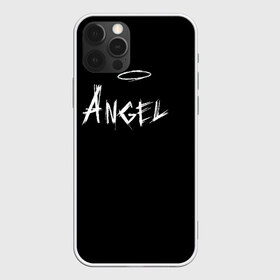 Чехол для iPhone 12 Pro Max с принтом ANGEL , Силикон |  | angel | angelos | archangel | graffiti | inscription | messenger | saint | ангел | ангелок | ангелос | ангелочек | архангел | вестник | графити | надпись | посланник | святой