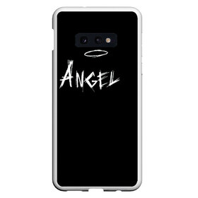 Чехол для Samsung S10E с принтом ANGEL , Силикон | Область печати: задняя сторона чехла, без боковых панелей | angel | angelos | archangel | graffiti | inscription | messenger | saint | ангел | ангелок | ангелос | ангелочек | архангел | вестник | графити | надпись | посланник | святой