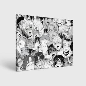 Холст прямоугольный с принтом Ахегао , 100% ПВХ |  | manga | yuri | аниме | аниме любовь | анимекун | ахегао | манга | парни | яой