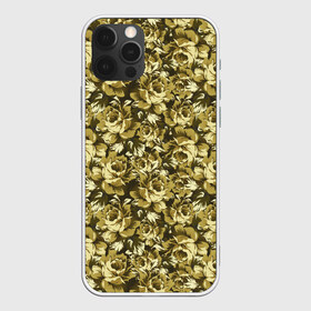 Чехол для iPhone 12 Pro Max с принтом Золотой камуфляж из роз , Силикон |  | 23 февраля | армия | военная | зелень | камуфляж | листья | маскировка | осень | охота | паттерн | рыбалка | солдат | текстуры