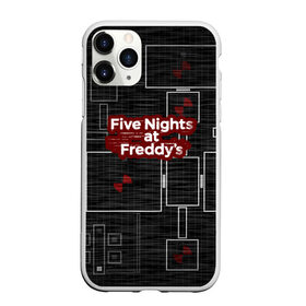 Чехол для iPhone 11 Pro матовый с принтом Five Nights At Freddy , Силикон |  | 5 ночей с фредди | five nights at freddys | fnaf | игра | игрок | книга | логотип | пиццерия | подарок | страшилка | схема | фнаф | фредди