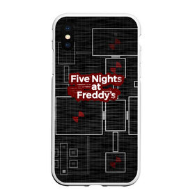 Чехол для iPhone XS Max матовый с принтом Five Nights At Freddy , Силикон | Область печати: задняя сторона чехла, без боковых панелей | 5 ночей с фредди | five nights at freddys | fnaf | игра | игрок | книга | логотип | пиццерия | подарок | страшилка | схема | фнаф | фредди