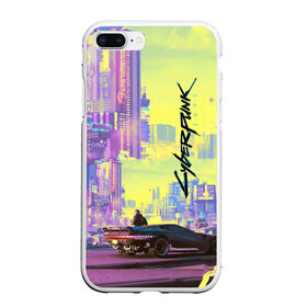 Чехол для iPhone 7Plus/8 Plus матовый с принтом Cyberpunk 2077 , Силикон | Область печати: задняя сторона чехла, без боковых панелей | Тематика изображения на принте: cd project red | cyberpunk 2077 | keanu reeves | samurai | игра | киану ривз | киберпанк 2077 | самураи