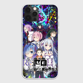 Чехол для iPhone 12 Pro Max с принтом ReZero Жизнь с нуля , Силикон |  | re: zero kara hajimeru isekai seikatsu | в альтернативном мире | жизнь с нуля | жизнь с нуля в альтернативном мире | таппэй нагацуки