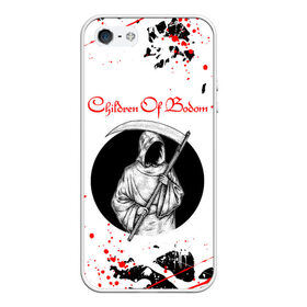 Чехол для iPhone 5/5S матовый с принтом Children of Bodom (Z) , Силикон | Область печати: задняя сторона чехла, без боковых панелей | century media | children bodom | children of bodom | fearless records | nuclear blast | spinefarm records | алекси лайхо | дети озера | дети озера бодом | дэниел фрэйберг | жнец | мрак | хенкка сеппяля | эспоо | янн