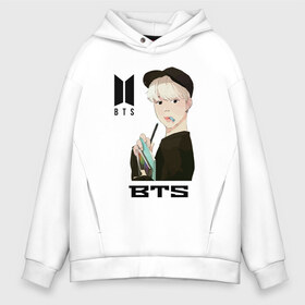 Мужское худи Oversize хлопок с принтом BTS art , френч-терри — 70% хлопок, 30% полиэстер. Мягкий теплый начес внутри —100% хлопок | боковые карманы, эластичные манжеты и нижняя кромка, капюшон на магнитной кнопке | bts | k pop | kpop | rm | аниме | бтс | ви | джей хоуп | джонгук | кпоп | сюга | чимин | чин | япония