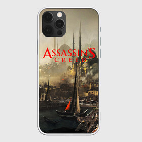 Чехол для iPhone 12 Pro с принтом Assassin’s Creed , силикон | область печати: задняя сторона чехла, без боковых панелей | black flag | brotherhood | chronicles | creed | game | origins | revelations | rogue | syndicate | unity | valhalla | альтаир | ассасин | игры | кинжал | пираты