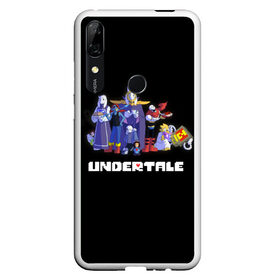 Чехол для Honor P Smart Z с принтом Undertale , Силикон | Область печати: задняя сторона чехла, без боковых панелей | game | games | undertale | андертеил | андертэйл | игра | игры | приключения | скелет