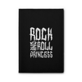 Обложка для автодокументов с принтом Rock and Roll Princess , натуральная кожа |  размер 19,9*13 см; внутри 4 больших “конверта” для документов и один маленький отдел — туда идеально встанут права | family | family look | princess | rock | rock and roll | детские | для всей семьи | семейные | семья | фэмили лук