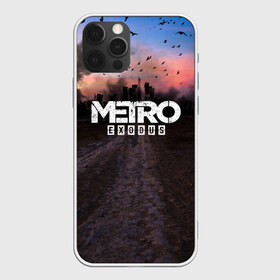 Чехол для iPhone 12 Pro Max с принтом Metro Exodus , Силикон |  | 2033 | exodus | metro | metro 2033 | metro exodus | stalker | апокалипсис | диггер | дигеры | метро | разрушка | эпидемия