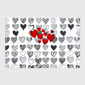 Магнитный плакат 3Х2 с принтом Сердца , Полимерный материал с магнитным слоем | 6 деталей размером 9*9 см | Тематика изображения на принте: 14 февраля | hearts background | валентинов день | влюбленным | девушке | день святого валентина | жене | кардиологу | любимой | любимому | люблю | любовь | мужу | парню | сердца графика | сердца фон