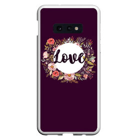 Чехол для Samsung S10E с принтом Love , Силикон | Область печати: задняя сторона чехла, без боковых панелей | 14 февряля | amor | kiss | love | love you | my love | valentine | валентин | люблю | любовь | отношения | пара | поцелуй | я люблю