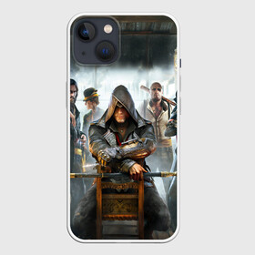 Чехол для iPhone 13 с принтом Assassin’s Creed Syndicate ,  |  | black flag | brotherhood | chronicles | creed | game | origins | revelations | rogue | syndicate | unity | valhalla | альтаир | ассасин | игры | кинжал | пираты