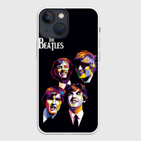 Чехол для iPhone 13 mini с принтом The Beatles ,  |  | the beatles | великобритания | джон леннон | классика | легенды | музыка | пол маккартни | рок | рок группа