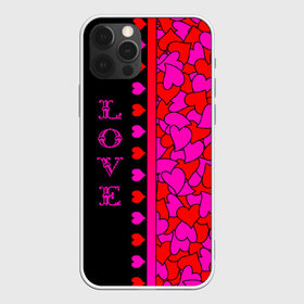 Чехол для iPhone 12 Pro Max с принтом LOVE , Силикон |  | Тематика изображения на принте: 8 марта | heart | love you | valentines day | валентинка | влюбленным | девушке | день рождения | жена | женщинам | лучшая | любимая | люблю | любовь | молодоженам | подарок | поздравление | праздник | самая | свадьба