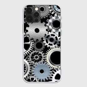 Чехол для iPhone 12 Pro Max с принтом ЧАСОВОЙ МЕХАНИЗМ , Силикон |  | clock | iron | stimpank | time | watch | времяя | железо | зубцы | колеса | механизм | сталь | стимпанк | часы | шестеренки