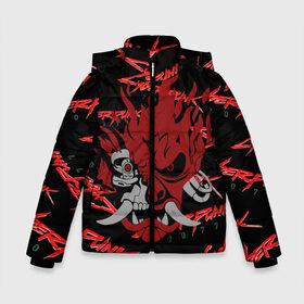 Зимняя куртка для мальчиков 3D с принтом Cyberpunk2077 red samurai , ткань верха — 100% полиэстер; подклад — 100% полиэстер, утеплитель — 100% полиэстер | длина ниже бедра, удлиненная спинка, воротник стойка и отстегивающийся капюшон. Есть боковые карманы с листочкой на кнопках, утяжки по низу изделия и внутренний карман на молнии. 

Предусмотрены светоотражающий принт на спинке, радужный светоотражающий элемент на пуллере молнии и на резинке для утяжки | Тематика изображения на принте: 2077 | cyber punk 2077 | cyberpunk | cyberpunk2077art | red | samurai | киберпанк | красный 2077