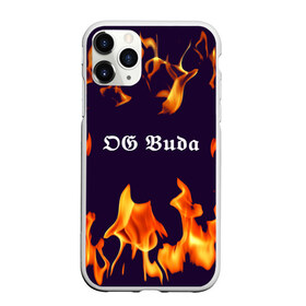 Чехол для iPhone 11 Pro Max матовый с принтом OG Buda , Силикон |  | Тематика изображения на принте: dark | fire | music | og buda | og buda lettering | og buda print | rap | rapper | rep lettering | rep print | музыка | надпись og buda | надпись рэп | огонь | принт og buda | принт рэп | рэп | рэпер | темный