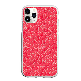 Чехол для iPhone 11 Pro матовый с принтом Valentines Day , Силикон |  | 14 февраля | love | valentines day | амур | валентинка | вторая половинка | день всех влюбленных | купидон | любовь | отношения | подарок любви | поцелуй | праздник любви | романтика | свидание | сердечки