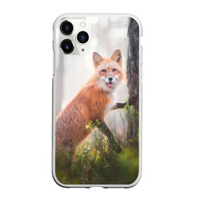 Чехол для iPhone 11 Pro Max матовый с принтом Лисица , Силикон |  | fox | foxy | животное | звери | лиса | лисенок | лисичка | милая | рыжая | фокс