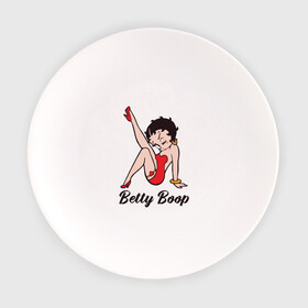 Тарелка с принтом Betty Boop , фарфор | диаметр - 210 мм
диаметр для нанесения принта - 120 мм | Тематика изображения на принте: betty boop | любовь
