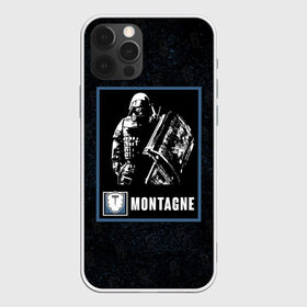 Чехол для iPhone 12 Pro Max с принтом Montagne , Силикон |  | Тематика изображения на принте: montagne | r6s | rainbow six siege | монтажник | монтанье | оперативник | персонаж
