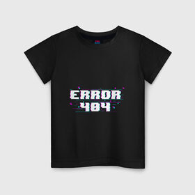 Детская футболка хлопок с принтом Хорошая работа , 100% хлопок | круглый вырез горловины, полуприлегающий силуэт, длина до линии бедер | 404 | error | аноним | анонимус | глитч | мем | ошибка | фокс