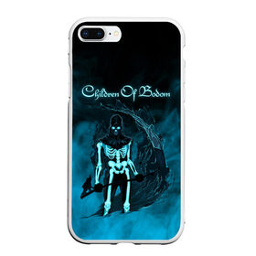 Чехол для iPhone 7Plus/8 Plus матовый с принтом Children of Bodom Blue Death , Силикон | Область печати: задняя сторона чехла, без боковых панелей | Тематика изображения на принте: century media | children bodom | children of bodom | fearless records | nuclear blast | spinefarm records | алекси лайхо | дети озера | дети озера бодом | дэниел фрэйберг | жнец | мрак | хенкка сеппяля | эспоо | янн