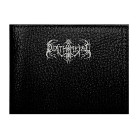 Обложка для студенческого билета с принтом Deathmetal , натуральная кожа | Размер: 11*8 см; Печать на всей внешней стороне | deathcore | deathmetal | metal | rock | teribal | дэткор | дэтметал | рок