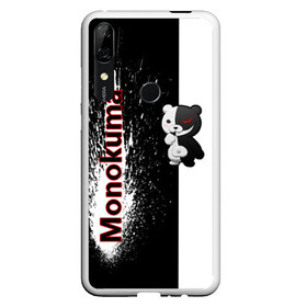 Чехол для Honor P Smart Z с принтом Monokuma , Силикон | Область печати: задняя сторона чехла, без боковых панелей | Тематика изображения на принте: monokuma | игра | медведь | монокума | плюшевый | робот