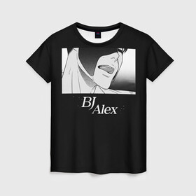 Женская футболка 3D с принтом Bj Alex , 100% полиэфир ( синтетическое хлопкоподобное полотно) | прямой крой, круглый вырез горловины, длина до линии бедер | bj alex | аниме | анимеприкол | арт | кун | манга | манхва | парень