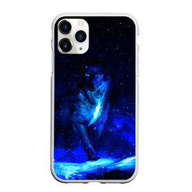 Чехол для iPhone 11 Pro матовый с принтом Dark Wolf , Силикон |  | animals | wolf | волк | волки | животные | звери | зверь | одиночество | одиночка | пёс | собака