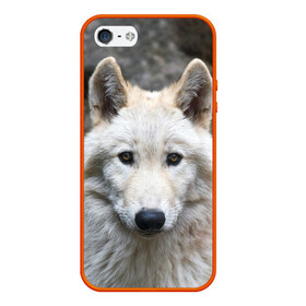 Чехол для iPhone 5/5S матовый с принтом Волк , Силикон | Область печати: задняя сторона чехла, без боковых панелей | animals | wolf | волк | волки | животные | звери | зверь | луна | одиночество | одиночка | пёс | собака