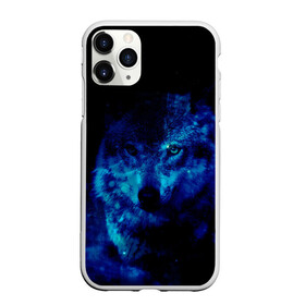 Чехол для iPhone 11 Pro Max матовый с принтом Волк Вселенная , Силикон |  | animals | wolf | волк | волки | животные | звери | зверь | луна | одиночество | одиночка | пёс | собака