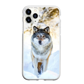 Чехол для iPhone 11 Pro Max матовый с принтом Я зимой , Силикон |  | animals | wolf | волк | волки | животные | звери | зверь | луна | одиночество | одиночка | пёс | собака