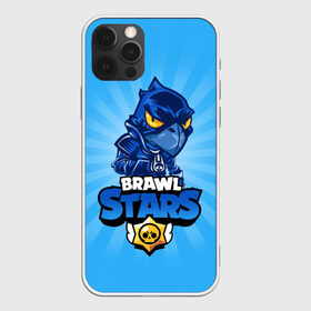 Чехол для iPhone 12 Pro Max с принтом ворон , Силикон |  | brawl stars | bull | colt | crow | leon | stars | берли | бо | бравл старс | брок | ворон | джесси | динамайк | дэррил | кольт | леон | мортис | нита | пайпер | пенни | поко | пэм | рикошет | спайк | фрэнк | шелли | эль примо