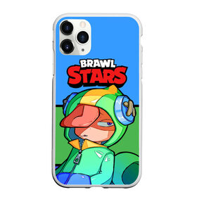 Чехол для iPhone 11 Pro матовый с принтом Бравл старс Леон , Силикон |  | brawl stars | bull | colt | crow | leon | stars | берли | бо | бравл старс | брок | ворон | джесси | динамайк | дэррил | кольт | леон | мортис | нита | пайпер | пенни | поко | пэм | рикошет | спайк | фрэнк | шелли | эль примо