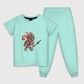 Детская пижама хлопок с принтом Инопланетяне рулят! 2.0 , 100% хлопок |  брюки и футболка прямого кроя, без карманов, на брюках мягкая резинка на поясе и по низу штанин
 | Тематика изображения на принте: tgcarpg | игра | инопланетянин | мобилка | мультяшки